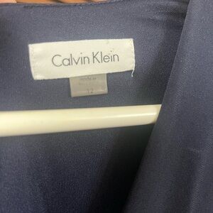 Calvin Klein - Navy Blue Wrap Dress